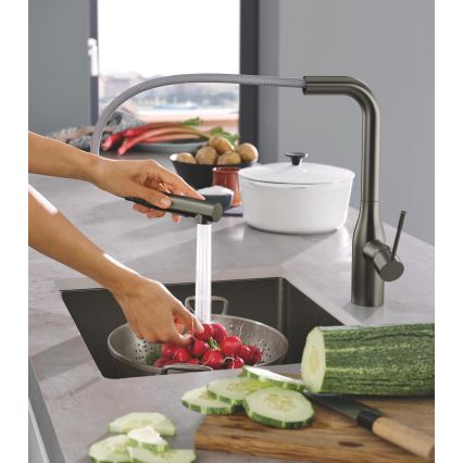 GROHE 30270AL0 - Köögisegisti ESSENCE grafiit