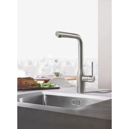GROHE 30270DC0 - ESSENCE köögivalamu segisti, roostevabast terasest