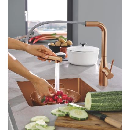 GROHE 30270DL0 - Köögisegisti ESSENCE, pronksne