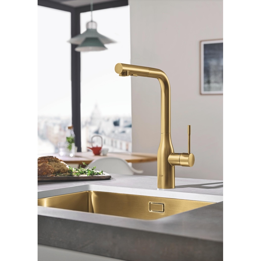 GROHE 30270GN0 - ESSENCE köögisegisti, kuldne