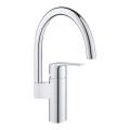 GROHE 30469000 - START valamu segisti kõrge kaarega, läikiv kroom
