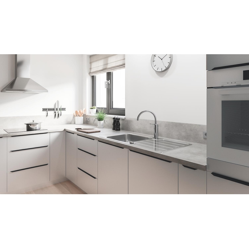 GROHE 30469000 - START valamu segisti kõrge kaarega, läikiv kroom