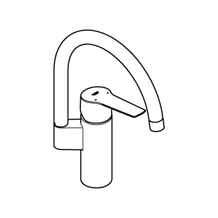GROHE 304692430 - Köögisegisti START 339 mm must