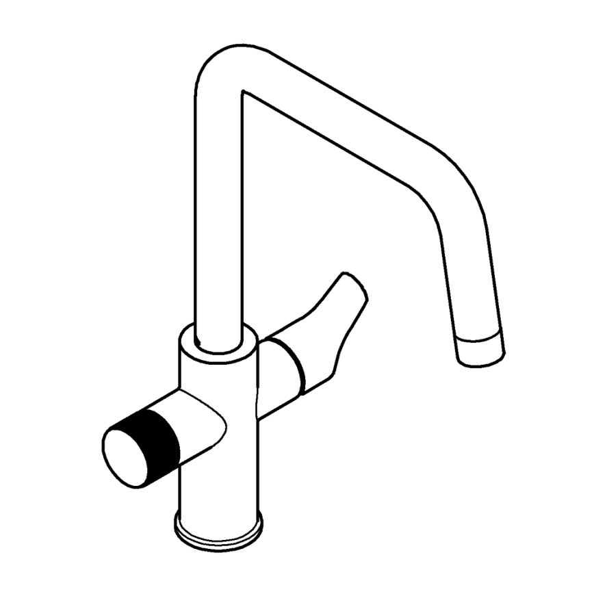 GROHE 30595000 - Valamusegisti BLUE PURE Start 366 mm läikiv kroom