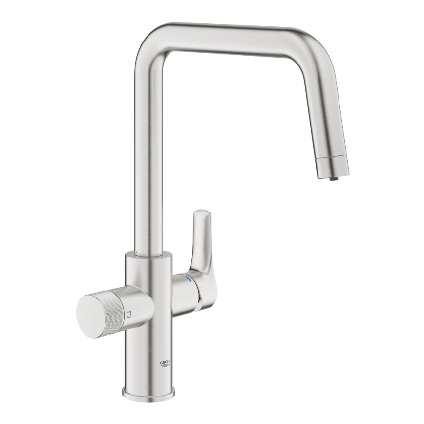 GROHE 30595DC0 - Köögisegisti BLUE PURE roostevabast terasest