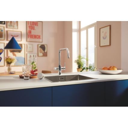 GROHE 30596000 - BLUE PURE köögisegisti filtrifunktsiooniga, läikiv kroom