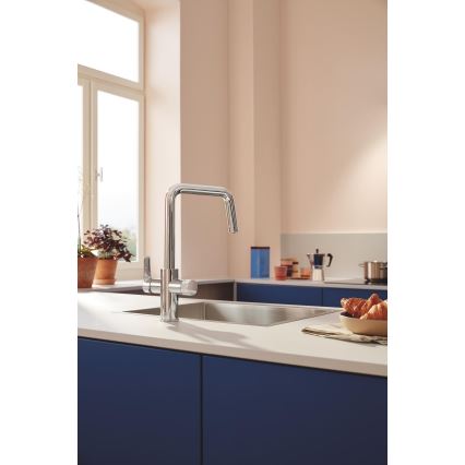 GROHE 30596000 - BLUE PURE köögisegisti filtrifunktsiooniga, läikiv kroom