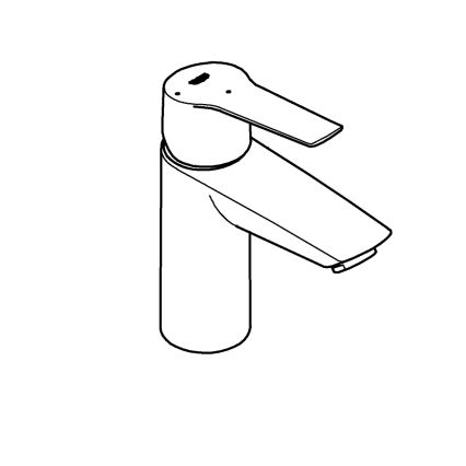 GROHE 31137002 - QUICKFIX START valamusegisti, suurus S, läikiv kroom