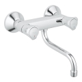 GROHE 31187001 - Seinale paigaldatav valamusegisti COSTA L 200 mm, läikiv kroom