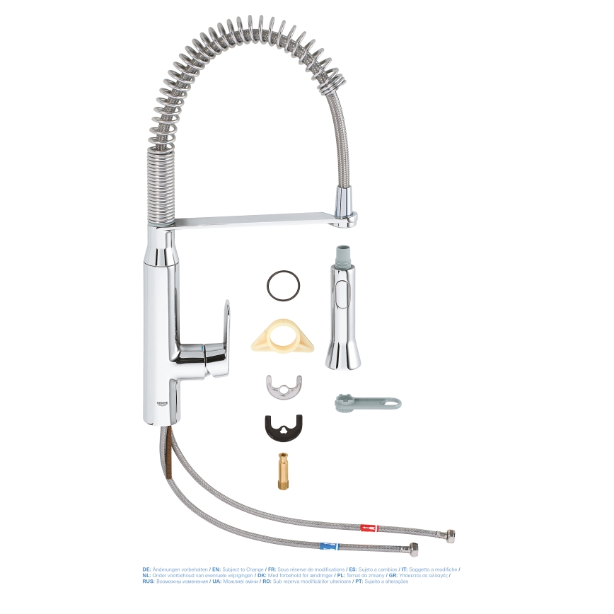 GROHE 31379000 - Köögisegisti K7 G12” läikiv kroom