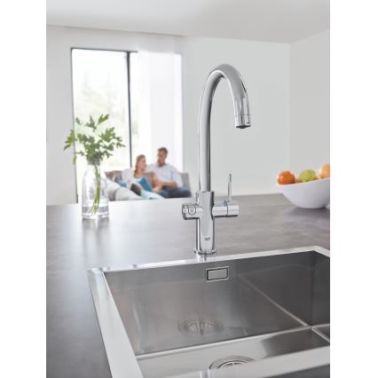 GROHE 31455001 - köögisegisti BLUE HOME läikiv kroom