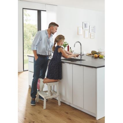 GROHE 31455001 - köögisegisti BLUE HOME läikiv kroom