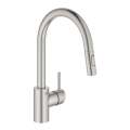 GROHE 31483DC2 - Valamu segisti CONCETTO roostevabast terasest