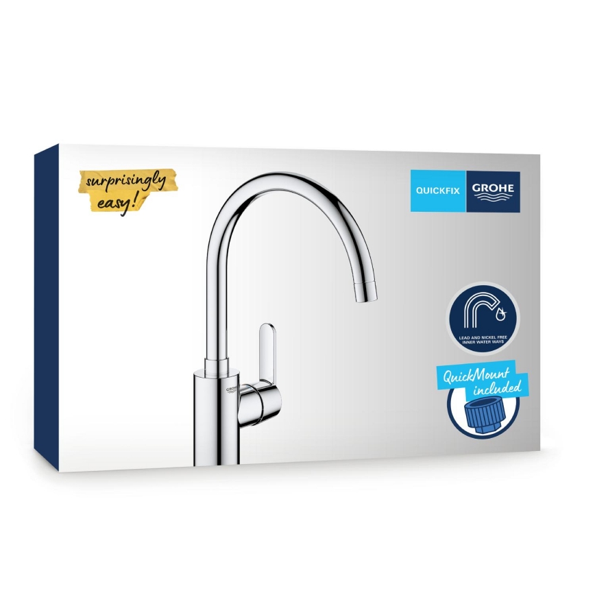 GROHE 31494001 - GET köögisegisti, läikiv kroom