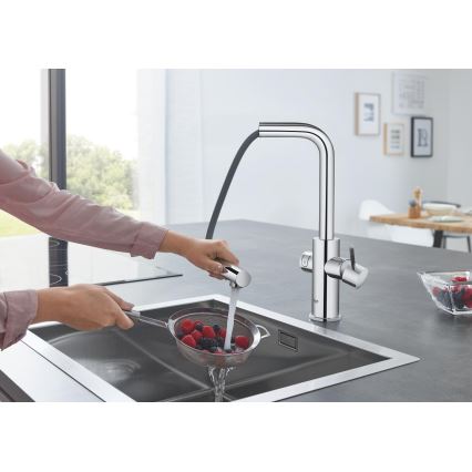 GROHE 31539000 - Köögikraan BLUE HOME, L-kujuline väljavool, läikiv kroom