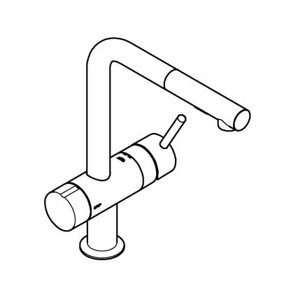 GROHE 31558GN0 - Valamusegisti A kuldne