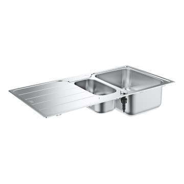 GROHE 31572SD1 - K500 köögivalamu 1000 × 500 mm roostevabast terasest