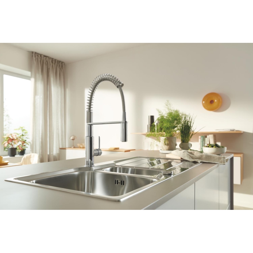 GROHE 31572SD1 - Köögivalamu K500 1000 × 500 mm, roostevabast terasest