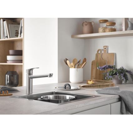 GROHE 31578SD1 - K700 valamu 464 x 464 x 200 roostevabast terasest