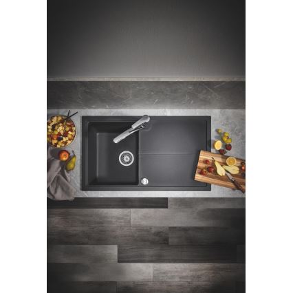GROHE 31640AP0 - Komposiitvalamu K400 860 × 500 mm must