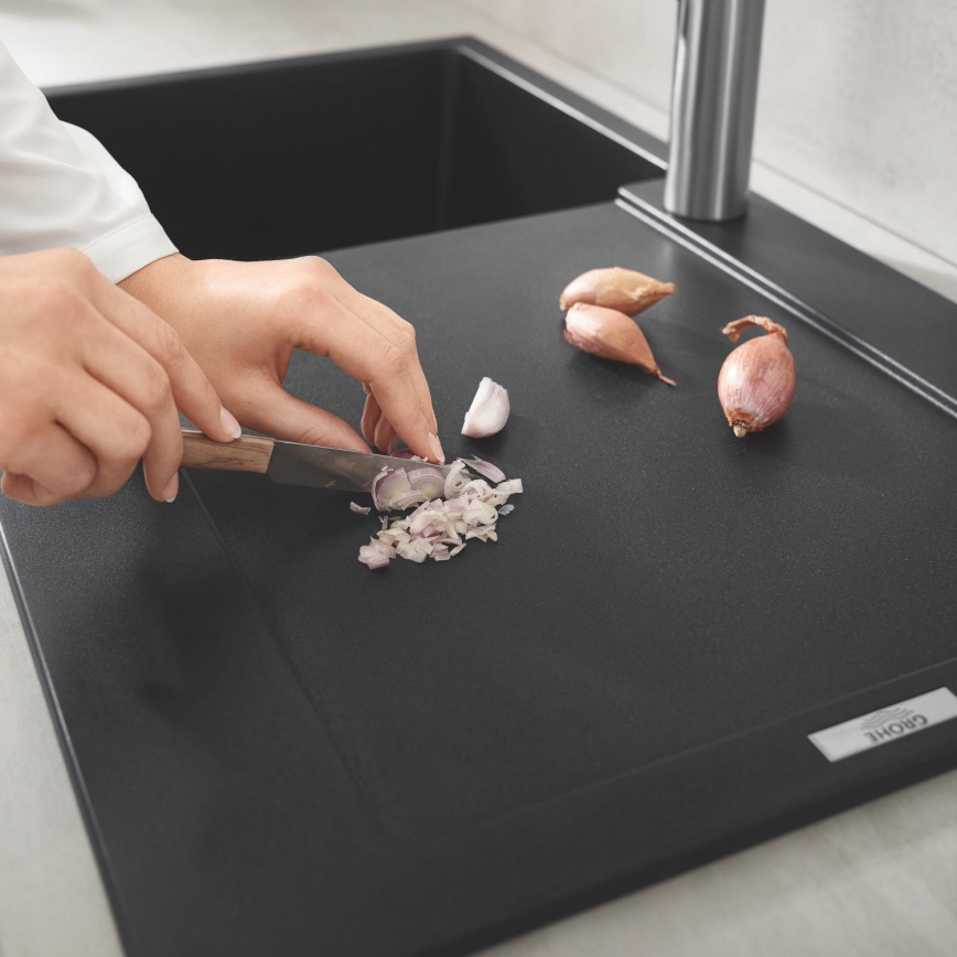 GROHE 31644AP0 - Komposiitvalamu K500 860 × 500 mm must