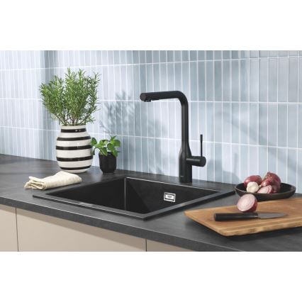 GROHE 31651AP0 - komposiitvalamu K700 560 × 510 mm must