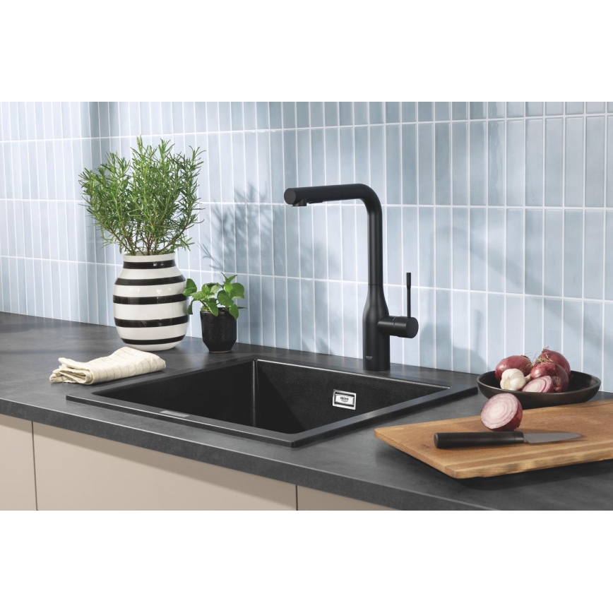 GROHE 31651AP0 - komposiitvalamu K700 560 × 510 mm must