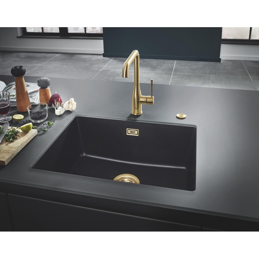 GROHE 31655AP0 - Komposiitvalamu K700U 610 × 460 mm must