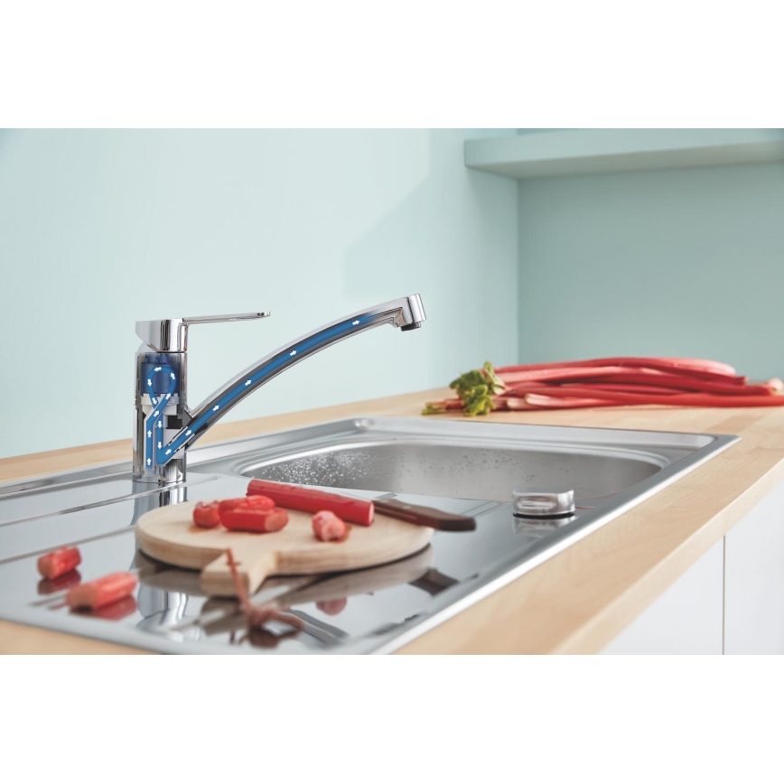 GROHE 31680000 - BAUECO köögisegisti, läikiv kroom