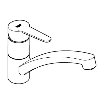 GROHE 31685000 - STARTECO köögisegisti, läikiv kroom