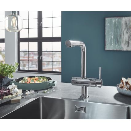 GROHE 31726SD0 - Köögivalamu K700 550 × 450 mm roostevabast terasest
