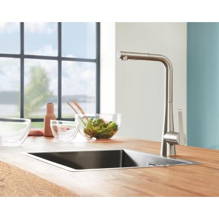 GROHE 31726SD0 - Köögivalamu K700 550 × 450 mm roostevabast terasest