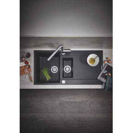 GROHE 32168DC0 - Köögisegisti A roostevabast terasest