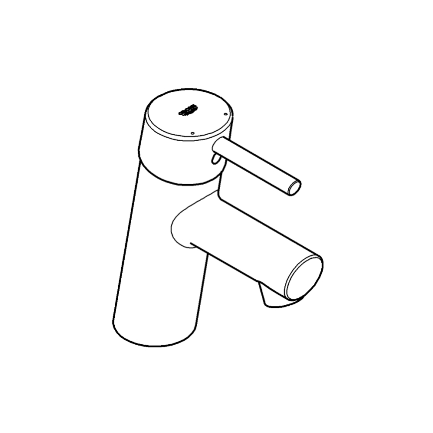 GROHE 3224010E - Valamusegisti CONCETTO DN 15 läikiv kroom