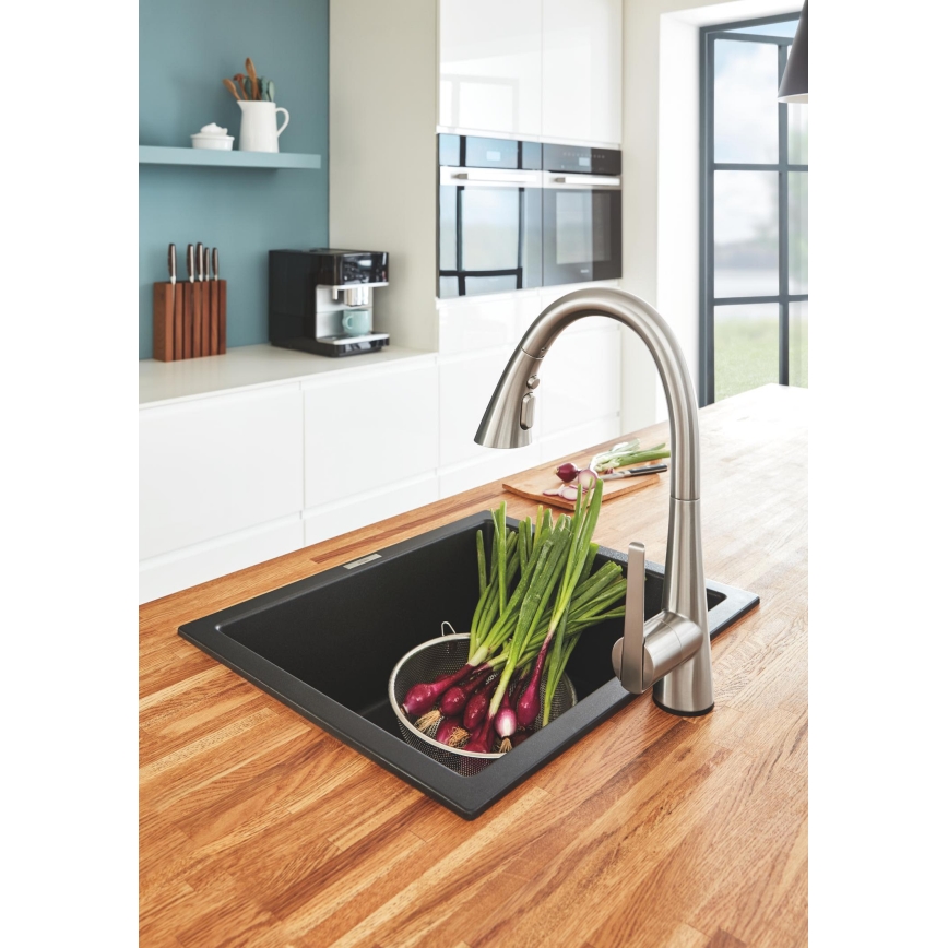 GROHE 32294DC2 - ZEDRA köögisegisti, roostevabast terasest