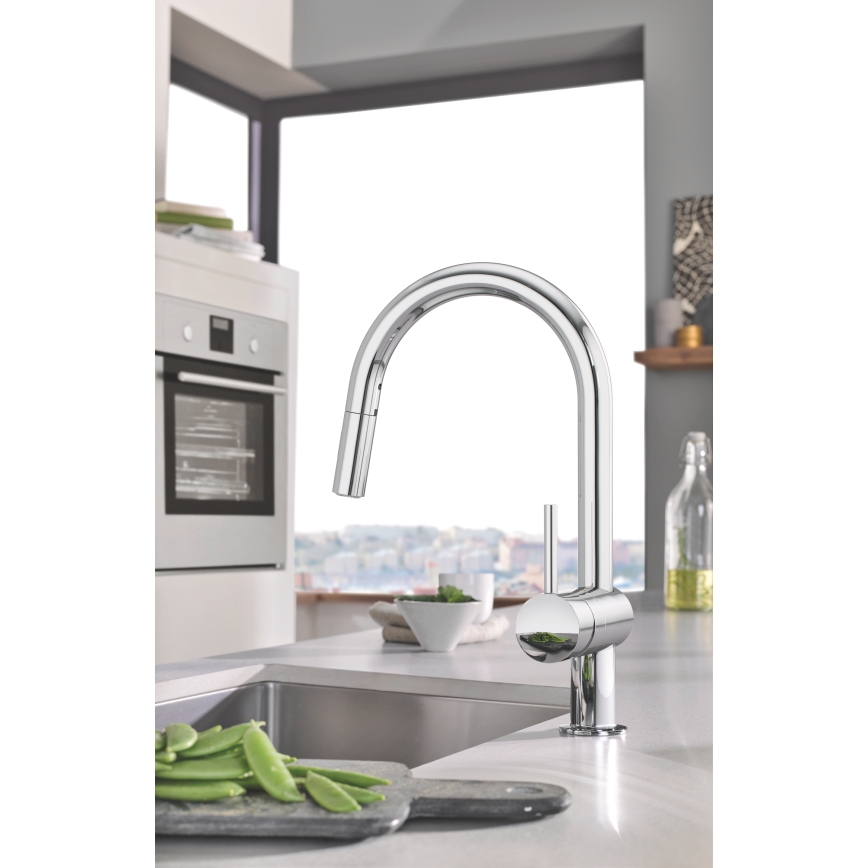 GROHE 32321002 - Köögisegisti A, läikiv kroom