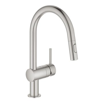 GROHE 32321DC2 - Köögisegisti A, roostevabast terasest