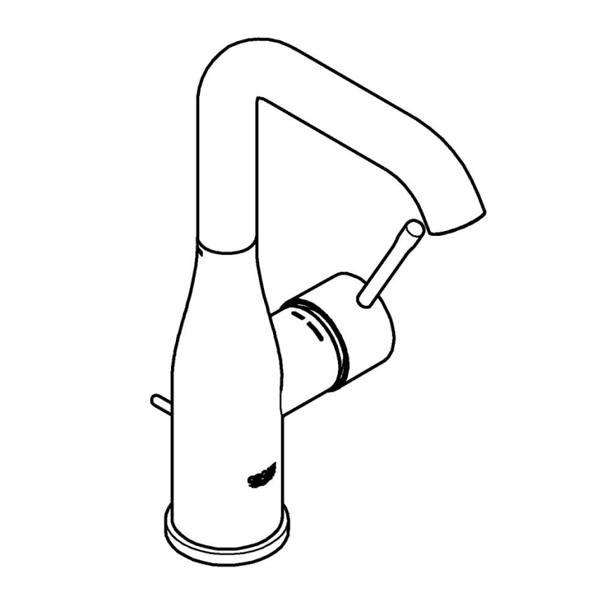 GROHE 32628DL1 - Valamusegisti ESSENCE suurus L vasest