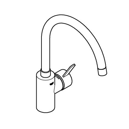 GROHE 32843002 - Valamusegisti EUROSMART COSMOPOLITAN, läikiv kroom