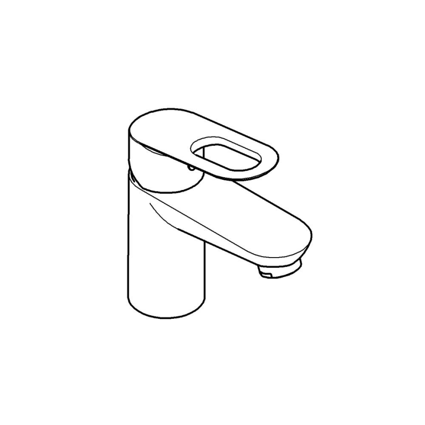 GROHE 32857000 - BAULOOP DN 15 püstventiil, läikiv kroom