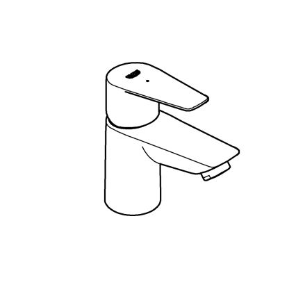 GROHE 32861001 - Lauapealne segisti BAUEDGE 131 mm läikiv kroom