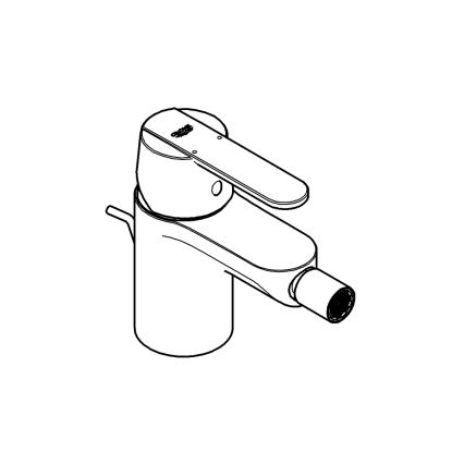 GROHE 32885000 - Bidee segisti GET DN 15 läikiv kroom