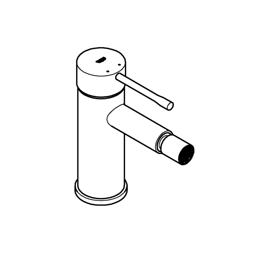 GROHE 32934001 - Bidee segisti ESSENCE DN 15 läikiv kroom