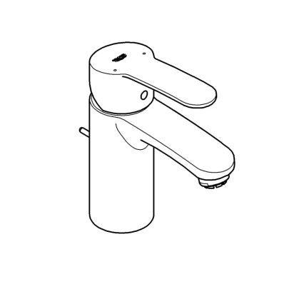 GROHE 33561002 - Valamusegisti EUROSTYLE COSMOPOLITAN DN 15 läikiv kroom