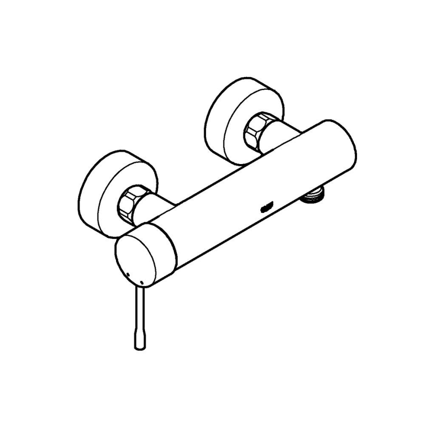 GROHE 33636001 - ESSENCE dušisegisti, läikiv kroom