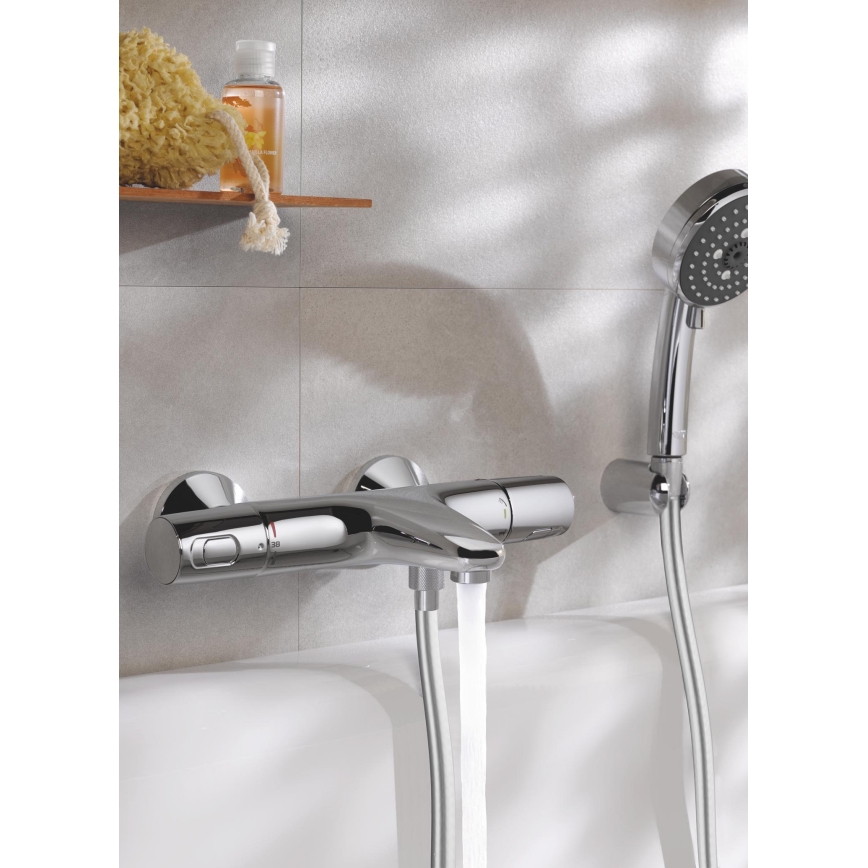 GROHE 34227002 - Termostaatiline vannisegisti PRECISION TREND DN 15 läikiv kroom