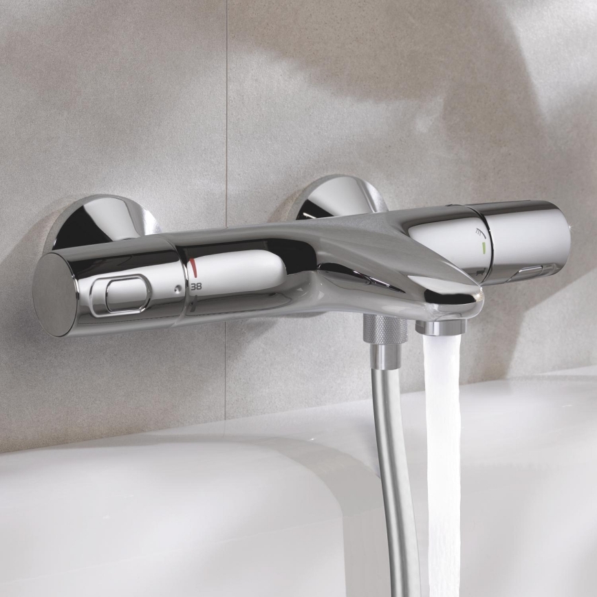 GROHE 34227002 - Termostaatiline vannisegisti PRECISION TREND DN 15 läikiv kroom