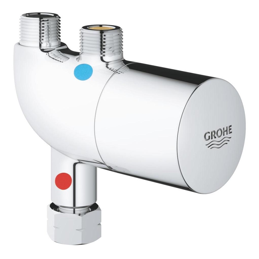 GROHE 34487000 - termostaatiline kaitse kõrvetuste eest GROHTHERM MICRO, kroom