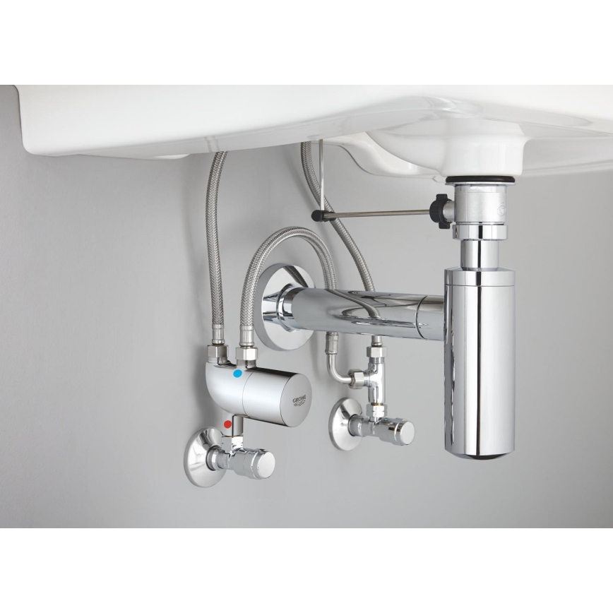 GROHE 34487000 - termostaatiline kaitse kõrvetuste eest GROHTHERM MICRO, kroom