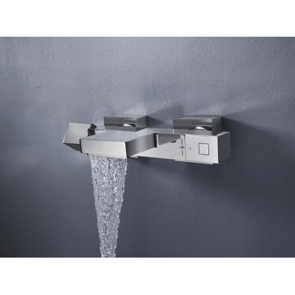 GROHE 34497000 - GROHTHERM CUBE termostaatne vannisegisti DN 15 läikiv kroom
